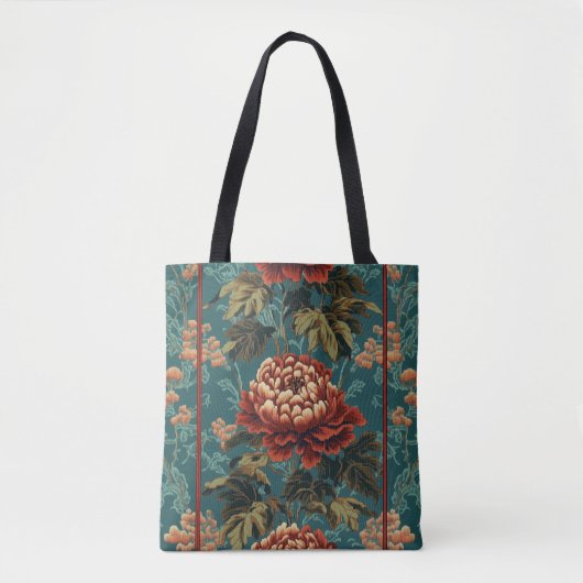 Imperial Peony Tapestry Tasche (Vorderseite)