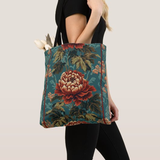 Imperial Peony Tapestry Tasche (Von Nahem)