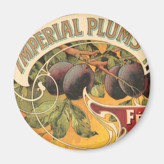 Imperial Plums Magnet (Vorne)