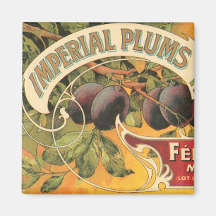 Imperial Plums Magnet