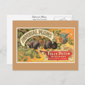 Imperial Plums Postkarte (Vorne/Hinten)