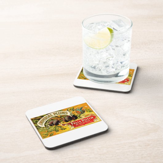 Imperial Plums Untersetzer (Rechte Seite)