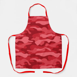 Imperial Rot Monocolor Camo Schürze