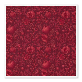 Imperial Ruby Garden | Granatapfel Persisch-(A) Tapete