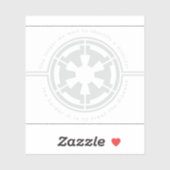 IMPERIAL SECURITY BUREAU AUFKLEBER (Blatt)