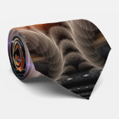 Imperial View Fraktal Art Krawatte (Gerollt)
