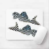 “Imperial Zebra Pleco”の優良製品 Mousepad (Mit Mouse)
