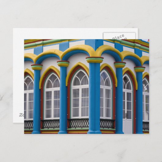 Imperio da Caridade in Praia Da Vitoria, Postkarte (Vorne/Hinten)