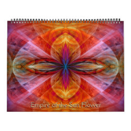 Imperium der Sonnenblume Kunst Kalender