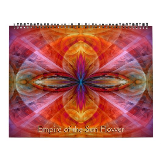 Imperium der Sonnenblume Kunst Kalender (Titelbild)