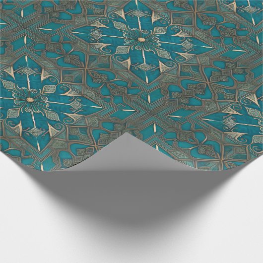 Imperturbability pattern geschenkpapier (Ecke)