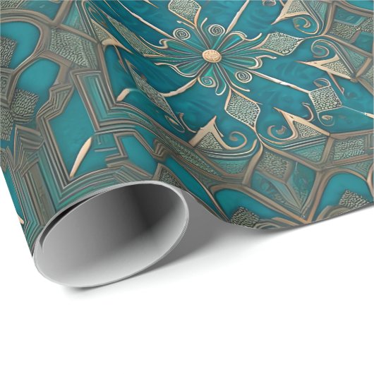 Imperturbability pattern geschenkpapier (Rolleneckpunkt)