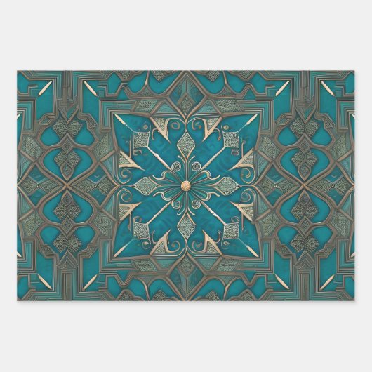 Imperturbability pattern geschenkpapier set (Vorderseite)