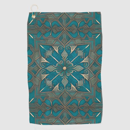 Imperturbability pattern golfhandtuch (Vorderseite)