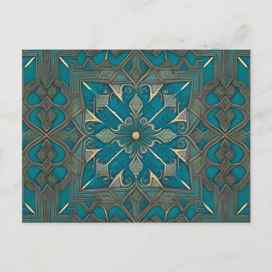 Imperturbability pattern postkarte (Vorderseite)