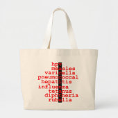 Impfbeutel Jumbo Stoffbeutel (Vorne)