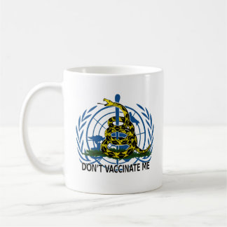 Impfen Sie mich nicht Kaffeetasse