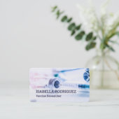 Impfforscher Visitenkarte (Stehend Vorderseite)