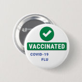 Impfknopf Button (Vorne & Hinten)