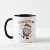 Impfstoff af Funny Christmas Impfstoff Santa Tasse (Links)