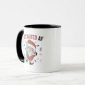 Impfstoff af Funny Christmas Impfstoff Santa Tasse (Vorderseite Links)