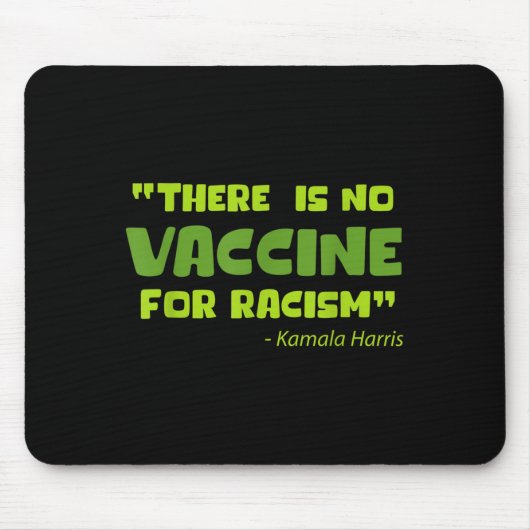Impfstoff Funny Spaß Graphic Kamala Harris Quote Mousepad (Vorne)