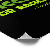 Impfstoff Funny Spaß Graphic Kamala Harris Quote Poster (Ecke)