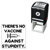 Impfstoff gegen Stupidität Permastempel (Beispiel)