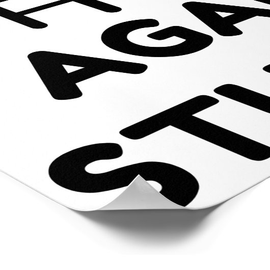 Impfstoff gegen Stupidität Poster (Ecke)