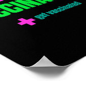 Impfstoff Pro Impfung Impfstoff geimpft Poster (Ecke)