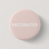 Impfstoff, rot-rosa Button (Vorderseite)