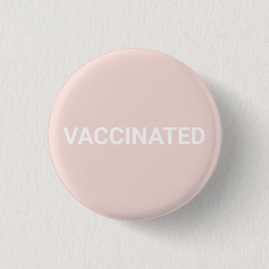 Impfstoff, rot-rosa Button (Vorderseite)