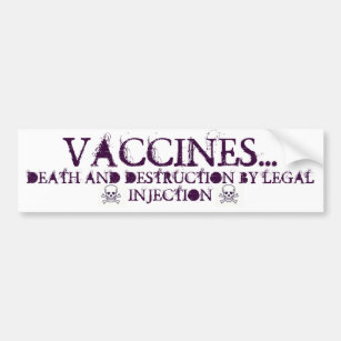 Impfstoff-Tod und Zerstörung durch LEGALE Autoaufkleber