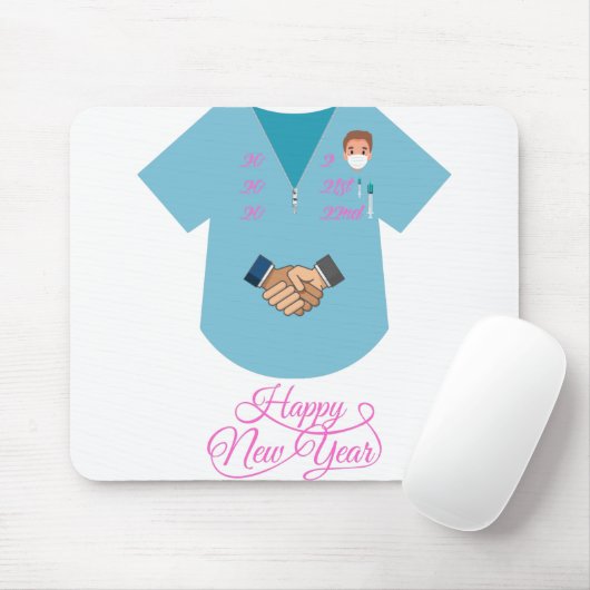 Impfstoffdesign Mousepad (Mit Mouse)