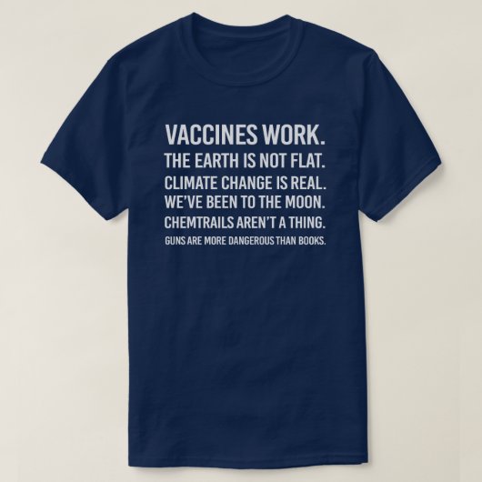 Impfstoffe T-Shirt (Design vorne)