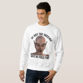 IMPFSTOFFE ZOMBIE HORROR ANTI-VAX T - SHIRT (Vorne ganz)