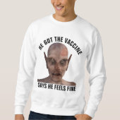 IMPFSTOFFE ZOMBIE HORROR ANTI-VAX T - SHIRT (Vorderseite)