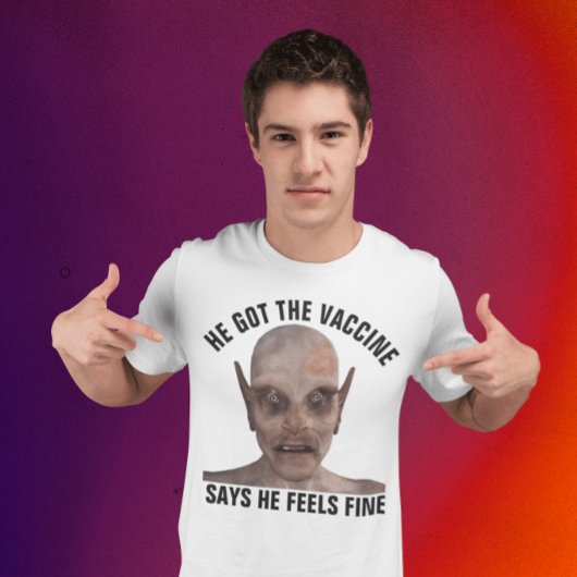 IMPFSTOFFE ZOMBIE HORROR ANTI-VAX T - SHIRT