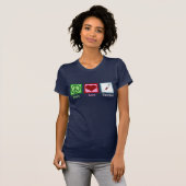 Impfstoffe zur friedlichen Liebe T-Shirt (Vorne ganz)