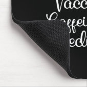 Impfte Funny Spaß Graphic Joke Quote Nurse Co Mousepad (Ecke)