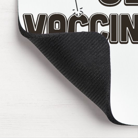 Impfung erhalten mousepad (Ecke)