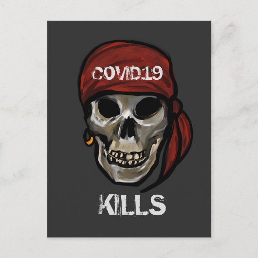 Impfung erhalten postkarte (Vorderseite)