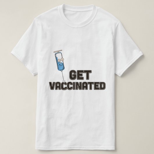 Impfung erhalten T-Shirt (Design vorne)