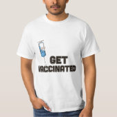 Impfung erhalten T-Shirt (Vorderseite)