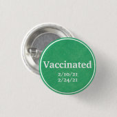 Impfung (grün) mit benutzerdefinierten Daten Button (Vorne & Hinten)