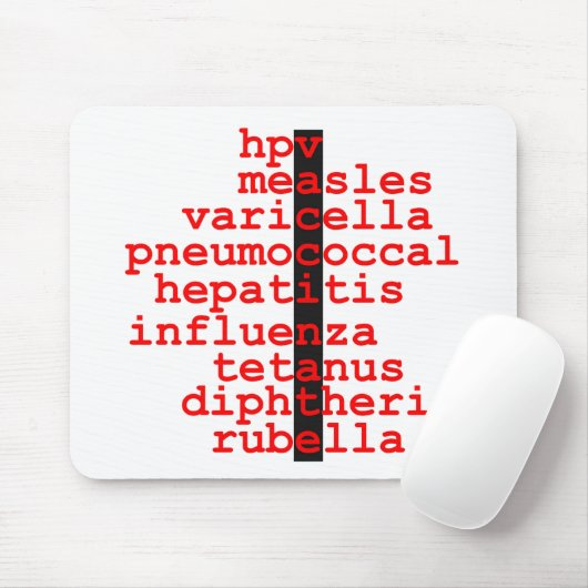 Impfung Mousepad (Mit Mouse)