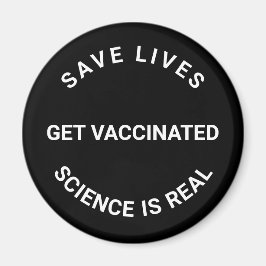 Impfung, Naturwissenschaften sind real, Leben cool Magnet