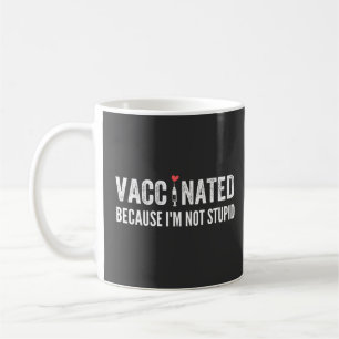 Impfung, weil ich nicht dumm bin kaffeetasse