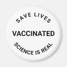 Impfungen sind real, gerettet Leben Schwarz-weiß