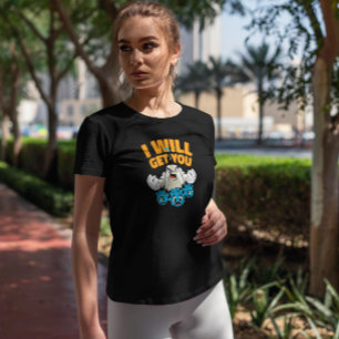 Impfvirus-Cartoon T-Shirt